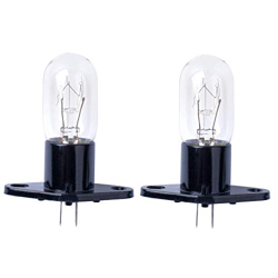 Poweka Bombilla de Microondas 25W 240V T170 para Horno de Microondas Bosch, LG, Panasonic, Siemens, Neff (2 Piezas) características