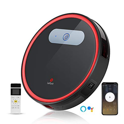 LEFANT Aspirador Robot con WiFi, Aspira y Barre 2 en 1, App Control, Compatible con Alexa y Google, Auto-Carga, Súper Siliencioso, Aspiradora Potente 