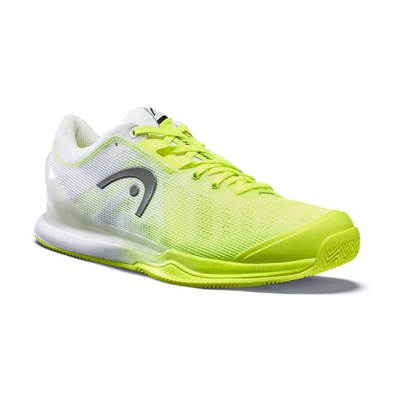 HEAD Sprint Pro 3.0 Clay Zapatilla Tierra Batida Hombres - Amarillo, Blanco