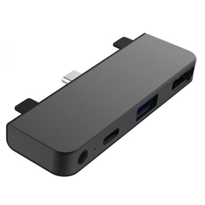Adaptador Hub HyperDrive 4 en 1 USB-C Plata para iPad Pro