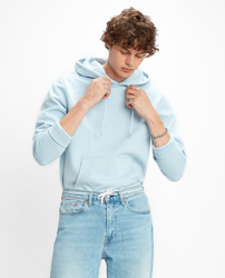 Sudadera Levis Abierta con Capucha Black \u0026 Sodalite para Hombre