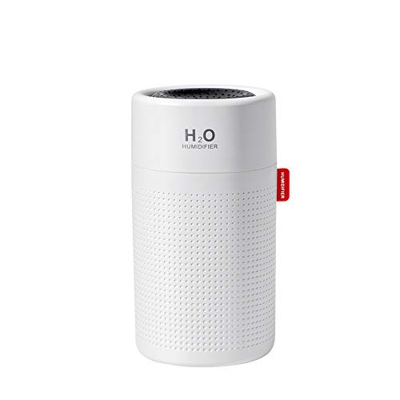 SmartDevil-Humidificador Simple, Humidificador de batería Recargable de 750 ml y batería de 2000 mAh, Función de luz Nocturna, Dormitorio,habitación d