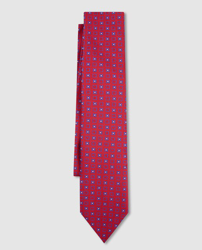 Tizzas - Corbata Pala De Niño Roja Con Rombos Y Flores en oferta