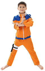 CoolChange Disfraz Genin de Naruto Uzumaki para niños, Talla: 140 precio