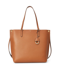 Lauren Ralph Lauren - Tote Grande Abby En Camel Con Detalle De Colgante en oferta