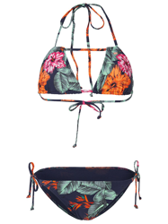 O'Neill Pwri Bondey Mix Bikini Set azul en oferta