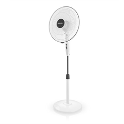 Messh SFZ 6000 - Ventilador de pie, 3 velocidades de ventilación, palas semi transparentes de 40 cm de diámetro, 45 W de potencia y movimiento oscilan precio