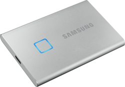 Detalles de la oferta de Samsung Portable SSD T7 Touch 2TB Silver Samsung Portable SSD T7 Touch 2TB Silver características