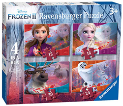Ravensburger - Puzzle Frozen 2, pack de 4  (03019) características