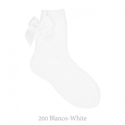 Calcetín Corto Punto Bobo Con Lazo Condor. 200-blanco 2 en oferta