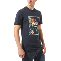 Vans Print Box T-Shirt azul características