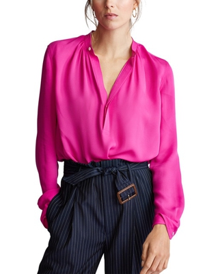 Polo Ralph Lauren - Blusa De Mujer De Manga Larga