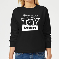 Sudadera Disney Toy Story Logo B&N - Mujer - Negro - 3XL - Negro en oferta