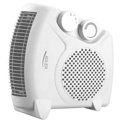 Calefactor ventilador de aire caliente, termoventilador, 2 niveles 2000 W AD 77 W blanco UNIQUE características