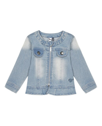 3 Pommes - Cazadora Vaquera De Bebé Niña Celeste precio