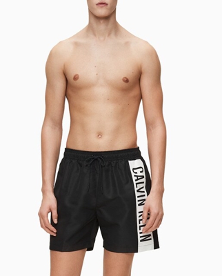 Calvin Klein - Bañador Bermuda De Hombre Negro