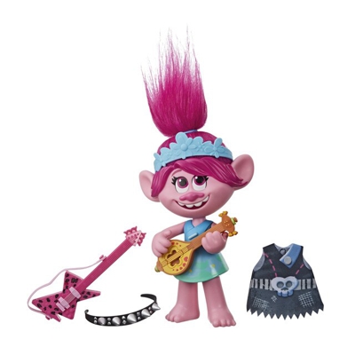 Trolls - Poppy - Muñeca Pop Rock Trolls World Tour