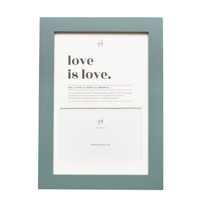 UO - Marco De Fotos Love Is Love Color Verde