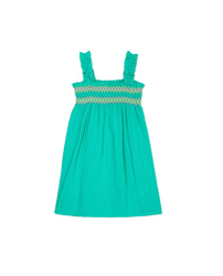 3 Pommes - Vestido De Niña Verde De Tirantes en oferta