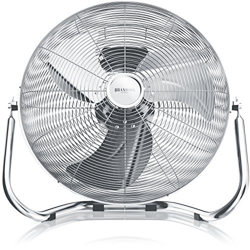 Brandson Ventilador de Mesa 38,5cm - Power máquina de Viento con 48W - 3 Niveles de Potencia Low - Medium - High - diseño Retro - Metal Cromo en oferta