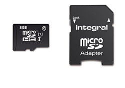 Integral Memory INMSDH8G10-40U1 microSDHC 8 GB Tarjeta de Memoria características