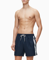 Calvin Klein - Bañador Bermuda De Hombre Azul en oferta