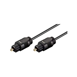 Goobay AVK 216-050 0.5m 2.2mm cable de audio 0,5 m TOSLINK Negro - Cables de audio (TOSLINK, 0,5 m, Negro) en oferta