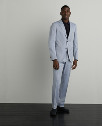 Emidio Tucci - Traje De La Colección Black De Hombre Slim Liso Azul a un  precio más barato - Shoptize