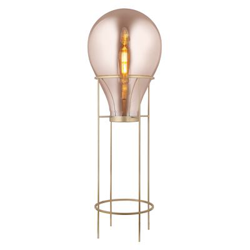 Lámpara de pie Hatann Ámbar L - 50231021683652 en oferta