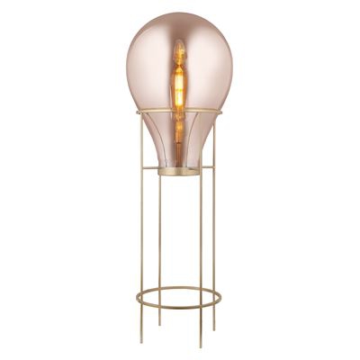 Lámpara de pie Hatann Ámbar L - 50231021683652