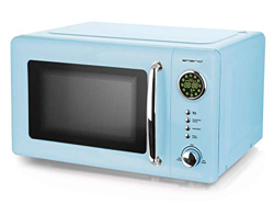 Emerio MW-112141.2 - Microondas (700 W, 20 L), diseño retro, color azul claro precio