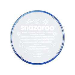 Snazaroo - Pintura facial y corporal, 18 ml, color blanco en oferta