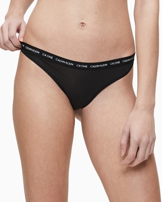 Calvin Klein - Tanga One Micro Liso Con Logo