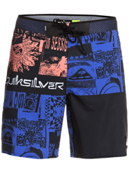 Quiksilver Highline Rave Wave 18 Boardshorts negro en oferta