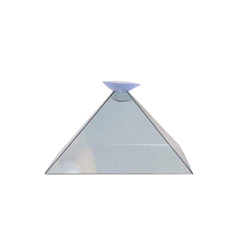 luoOnlineZ 3D Hologram Pyramid Display Projector Video Stand Universal para Smart Mobile Phone precio