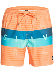 Quiksilver Word Block Volley 17 Boardshorts naranja características
