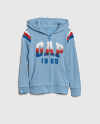 GAP - Sudadera De Niño Azul Claro Con Logo Tricolor a un precio más barato  - Shoptize