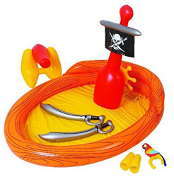 Jilong -  (JL097201NPF -P100) Piscina para niños barco pirata precio