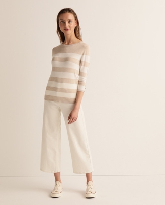Easy Wear - Vaquero Crop De Mujer Ancho