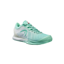 HEAD Sprint Pro 3.0 Clay Zapatilla Tierra Batida Mujeres - Blanco, Turquesa características