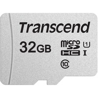 MEMORIA TRANSCEND TS32GUSD300S 32GB UHS-I U1 MICROSD SIN ADAPT