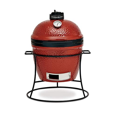 Kamado Joe Jr - Barbacoa (Kettle, Rojo, Alrededor, 40,6 cm, 52,7 cm, 55,8 cm)