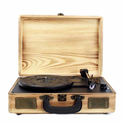 PRIXTON - Tocadiscos Convertidor VC400 Wood