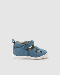 OTS - Sandalias De Bebé Niño Azules Con Velcro, precio y características -  Shoptize