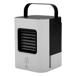 Ventilador de Aire Acondicionado USB, 450 ML Mini Enfriador de Aire de Mesa de Escritorio Portátil Enfriador de Aire, Sistema de enfriamiento con 3 ve precio