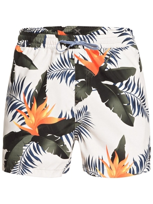 Quiksilver Poolsider Volley 15 Boardshorts blanco