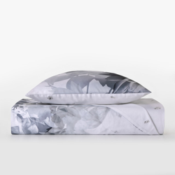 Sheridan - Juego De Funda Nórdica Algodón Satén Nevan Gris Cama 135 cm características