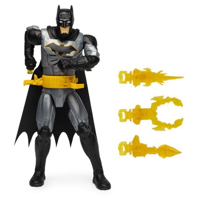 Batman - Figura 30 cm con Cinturón de Cambio Rápido