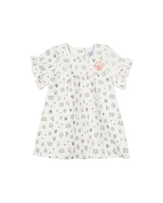 Absorba - Vestido De Bebé Niña Gris Y Rosa