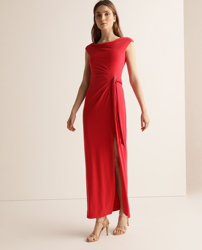 Compra Lauren Ralph Lauren - Vestido Largo De Noche Sin Mangas al mejor  precio - Shoptize